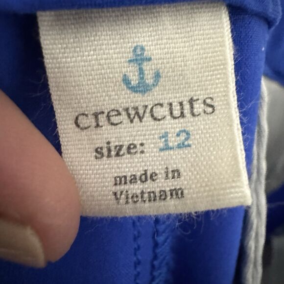 Crewcuts Boys Shorts Size 12 Cobalt Blue Nylon Performance - Picture 2 of 4